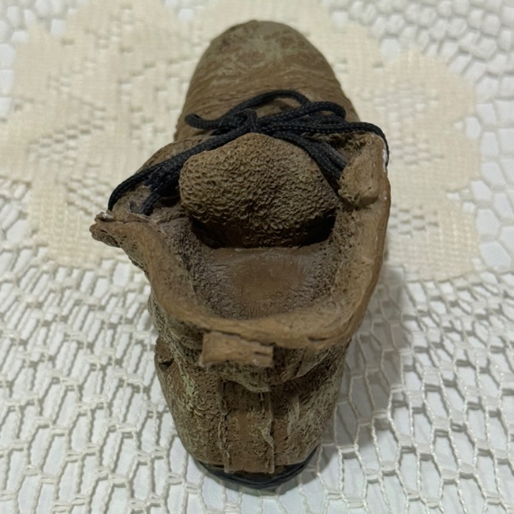 Vintage Handmade Resin Collectible 1920s Style Boot Signed By P.I.S.C - Picture 2 of 8